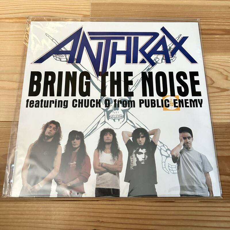 [レア盤] ANTHRAX/BRING THE NOISE/1991年/12 IS 490, 868 611-1, 12IS490/UK盤/アンスラックス/ブリングザノイズ/12インチ/レコード
