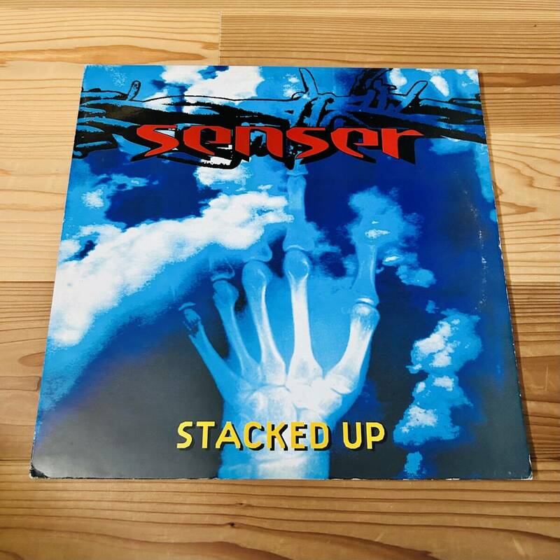 [中古盤/レア] SENSER/STACKED UP/1994年/TOPPLP008/UK盤/センサー/12インチ/レコード