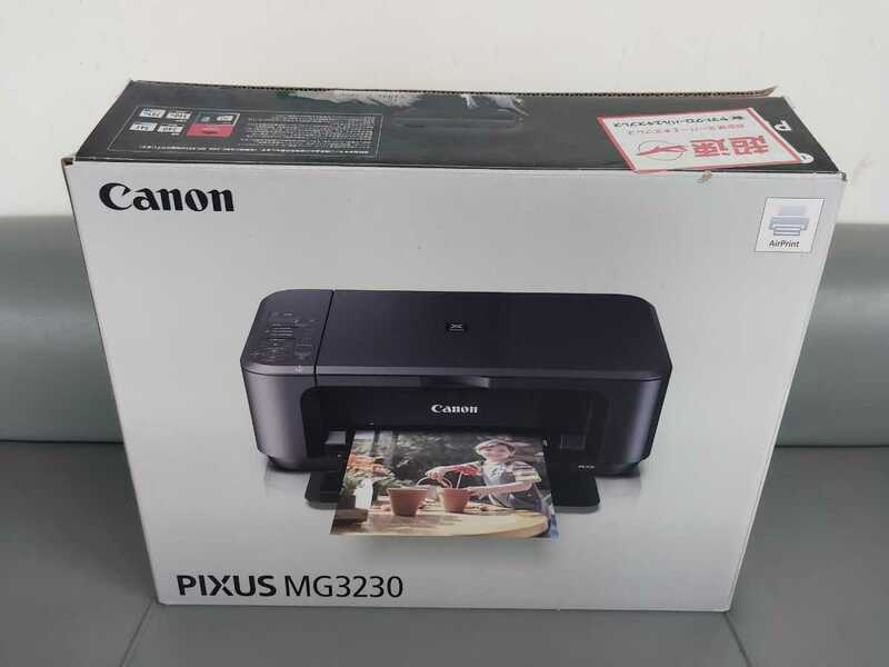 Canon/キャノン PIXUS MG3230 プリンター＆コピー複合機　　通電OKですがジャンク品