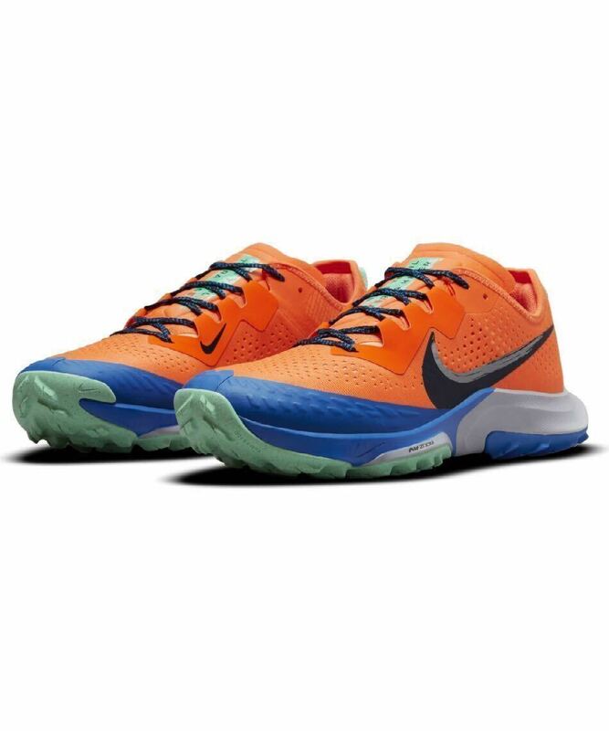 NIKE軽量 AIR ZOOM TERRA KIGER 7 エア ズーム テラカイガー 27.0cm オレンジ　ナイキ トレイル ランニング シューズ CW6062-800 トレラン