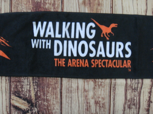 WALKING WITH DINOSAURS THE ARENA SPECTACULAR^,,.ティラノサウルス*マフラータオル_.,,^「未使用品」