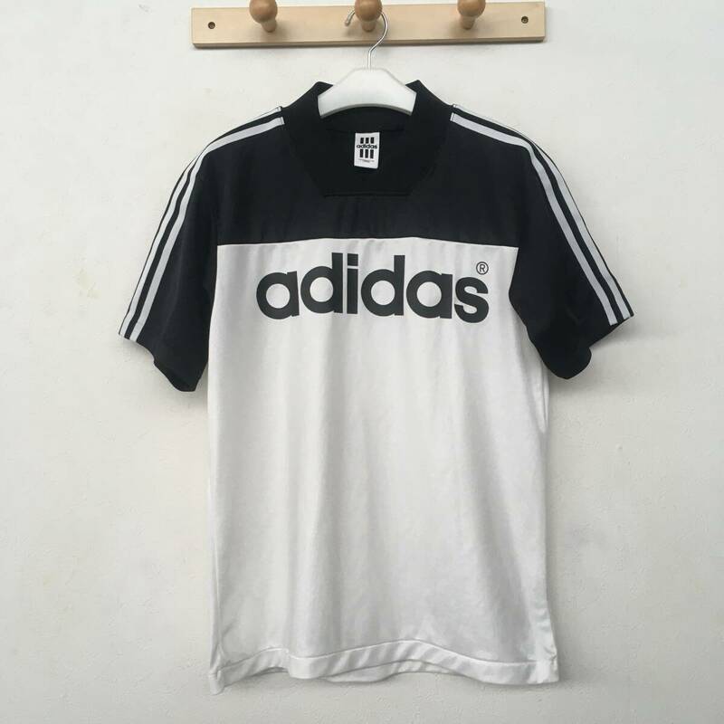 adidas 3STRIPES AS-7725 アディダス デサント製 メンズ 速乾Tシャツ 美品 size M-L