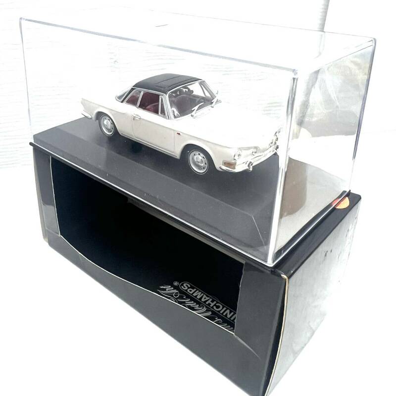 M：『絶版品　希少モデル』MINICHAMPS ミニチャンプス　1／43 1966年　Volkswagen フォルクスワーゲン　Karnmann Ghis カルマンギア　1600 