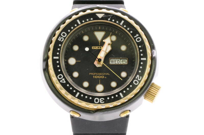SEIKO PROFESSIONAL 1000m Ref：7C46-7008 セイコー クオーツ ダイバーズウォッチ プロフェッショナル 腕時計 Y //127901
