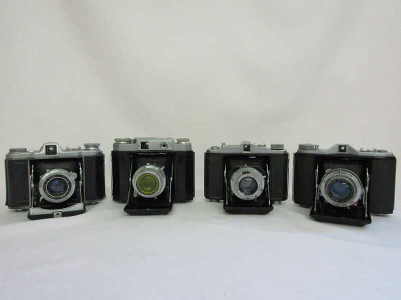 (3-6)FUJICA SIX /WESTER SIX /PLUTO SIX /RENOWN Ⅱa/ ジャンクカメラ4台まとめて