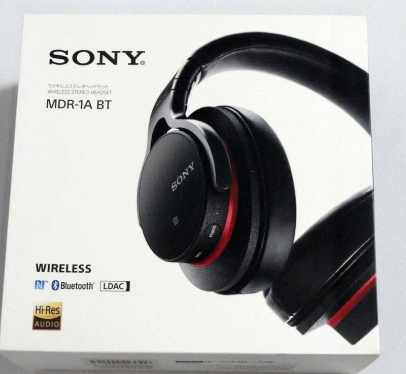 ソニー SONY ハイレゾ ヘッドフォン MDR-1A BT ブラック 未使用