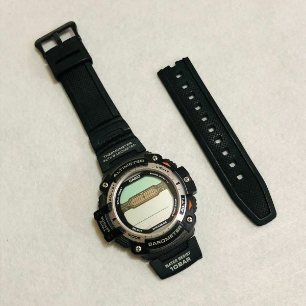 yt1018【PK】//CASIO★カシオ　メンズ腕時計　SGW-300H　デジタル　ブラック　黒