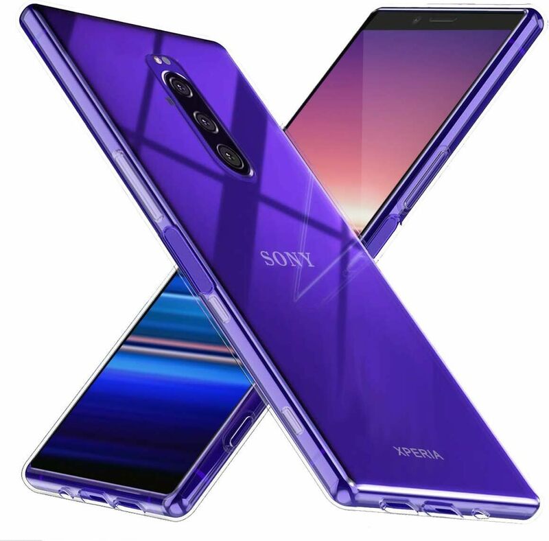 Xperia 1 ケース クリア PRODELI Sony Xperia 1 SO-03L ソフト カバー 超薄型 耐衝撃 バンパ