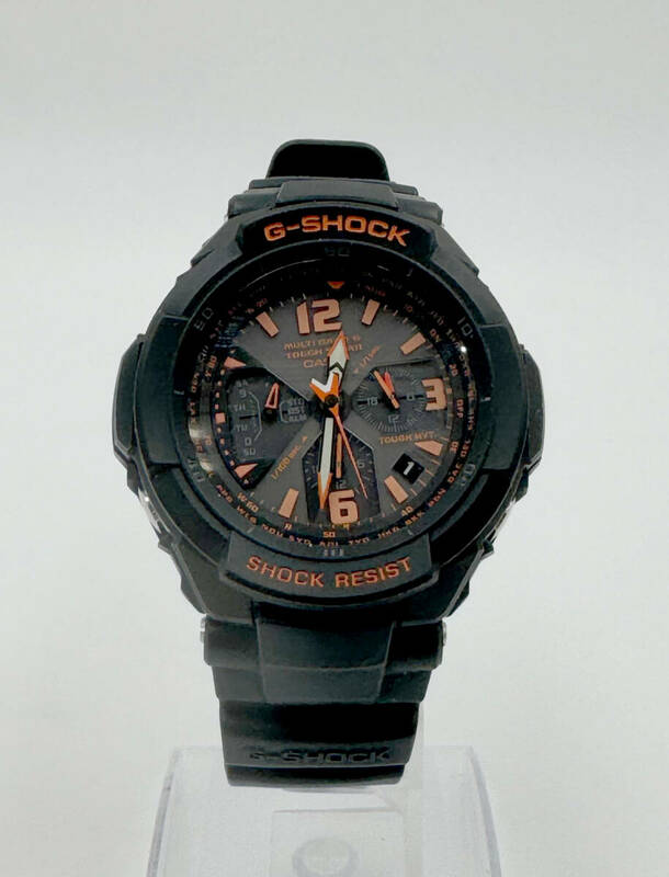 ◆CASIO G-SHOCK GRAVITY MASTER 電波 ソーラー GW-3000B 腕時計 不動◆