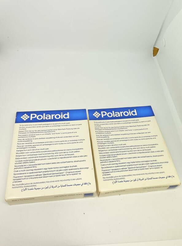 未開封 Polaroid type600 フィルム 2個 ポラロイド 昭和レトロ レトロカメラ
