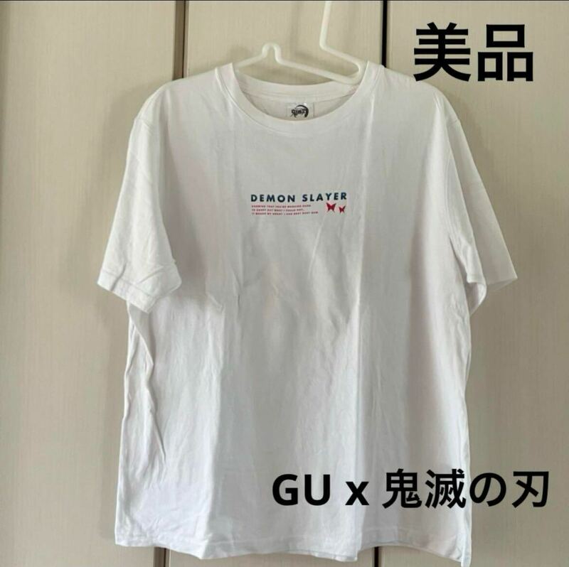 美品☆ジーユーx鬼滅の刃　半袖Tシャツ