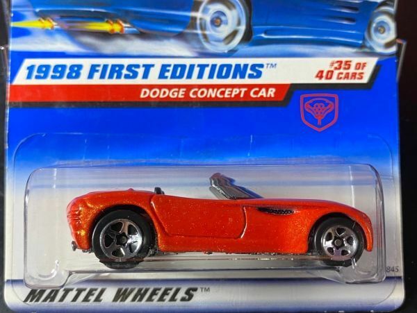 ホットウィール HOTWHEELS DODGE CONCEPT ダッジ コンセプト 1998 FIRST EDITIONS オレンジ