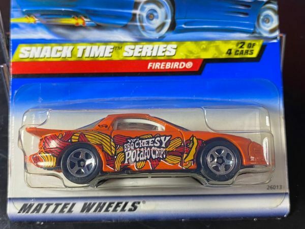 ホットウィール HOTWHEELS FIREBIRD ファイヤーバード SNACK TIME SERIES