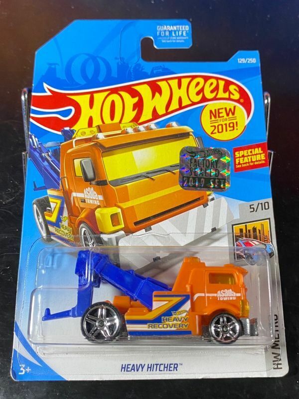 ホットウィール HOTWHEELS HEAVY HITCHER USカード 2019 FACTORY SEALED 2019