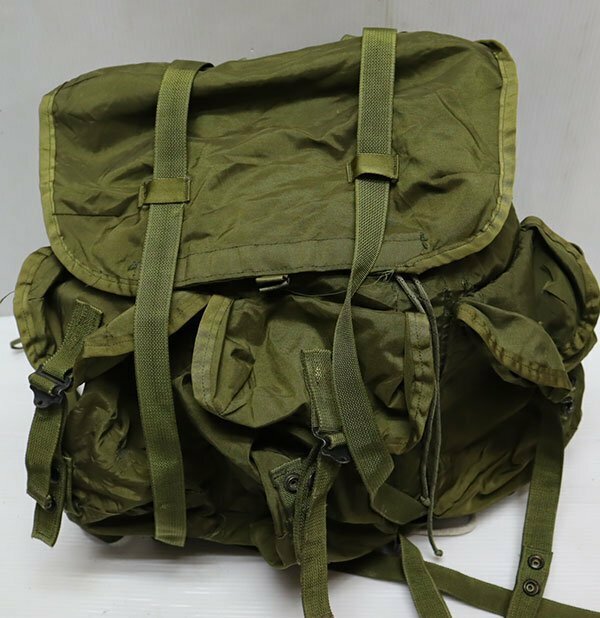 BA91米軍実物ARMYアメリカ古着ミリタリーバッグFIELD PACKフィールドパックLCー1パトロールバッグBAGバックパックNYLON70’Sビンテージ