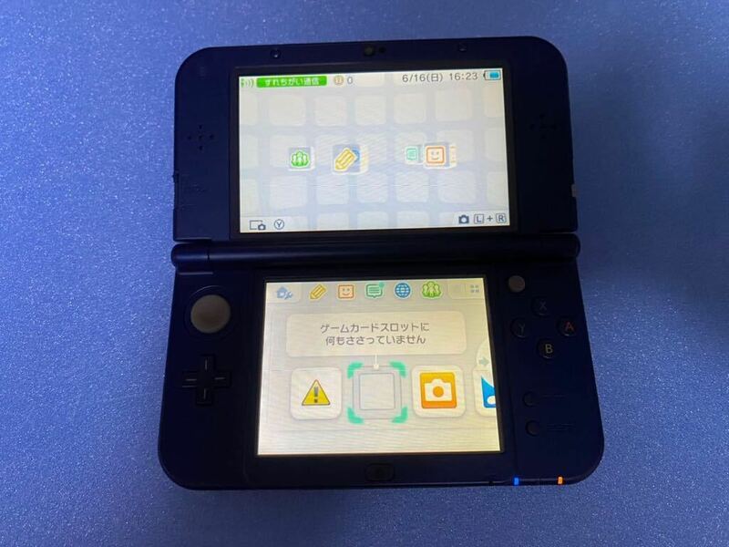 [商品説明必読]ニューニンテンドー3DS LL メタリックブルー 任天堂 new 3DS LL