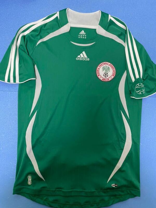サッカー　ユニフォーム　ナイジェリア代表　ホーム　2006年モデル　アディダス　正規品　オコチャ　オリセー　ババンギダ