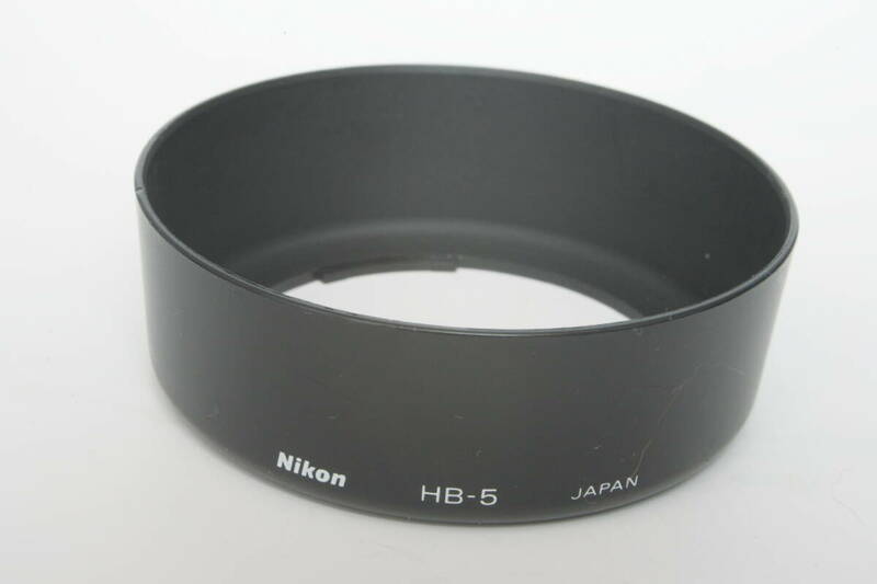 ニコン　フード　Nikon　 HB-5 AF35-105mmF3.5-4.5S（New）・AF35-105mmF3.5-4.5D用　バヨネット式　中古品