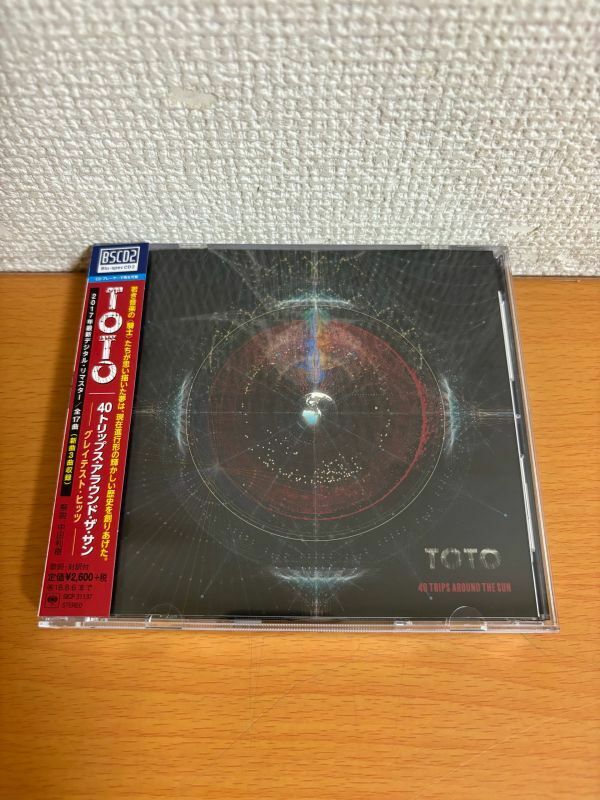 【送料160円】TOTO 40トリップス・アラウンド・ザ・サン グレイテスト・ヒッツ Blu-spec CD SICP31137