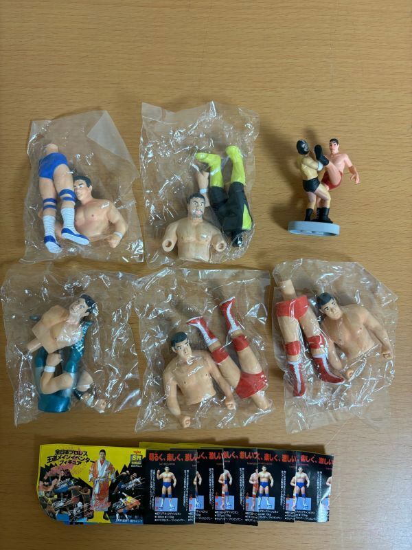 【送料185円】全日本プロレス 王道メインイベンター フィギュア 5点セット 三沢光晴/秋山準/川田利明/田上明/おまけ