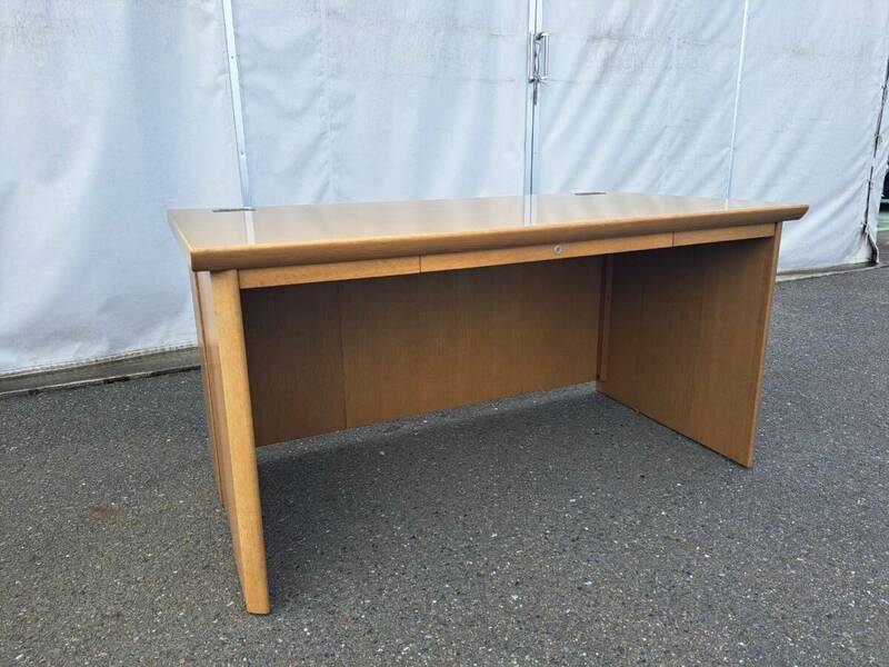 ★中古品★木製 デスク 机 ワーキングデスク