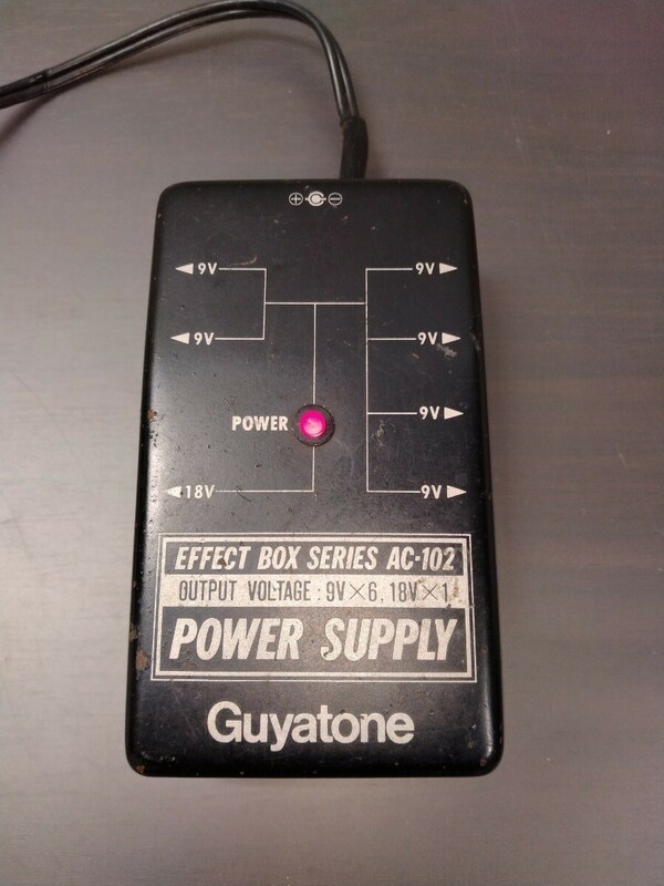 【ジャンク】【通電確認済】Guyatone EFFECT BOX SERIES AC-102 POWER SUPPLY