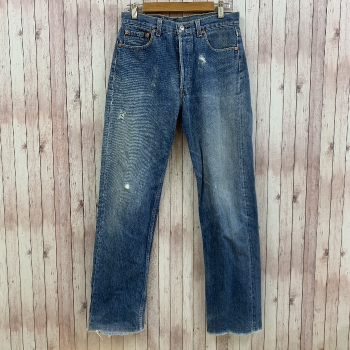 リーバイス Levi's 501 米国製 デニム パンツ ジーンズ 90年代 ボタンフライ サイド脇割り 552 W31 L36