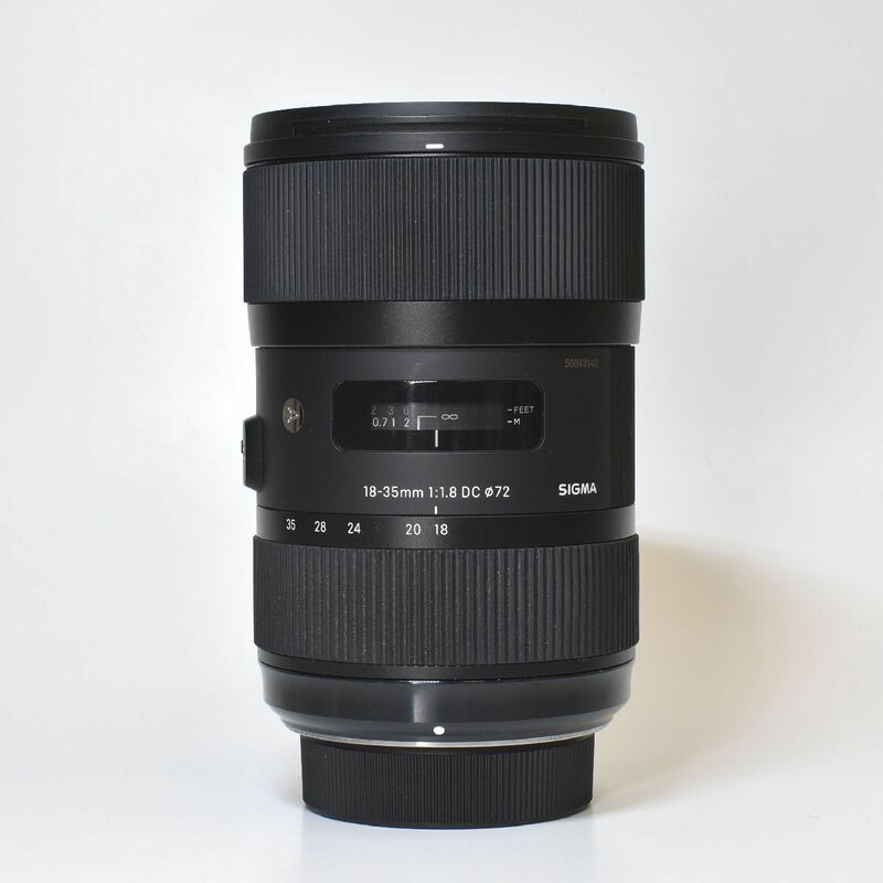 仙台★質★中古美品★シグマ レンズ 18-35mm F1.8 DC HSM Art 013 APS-C ニコンマウント★SIGMA レンズ内良好クリア