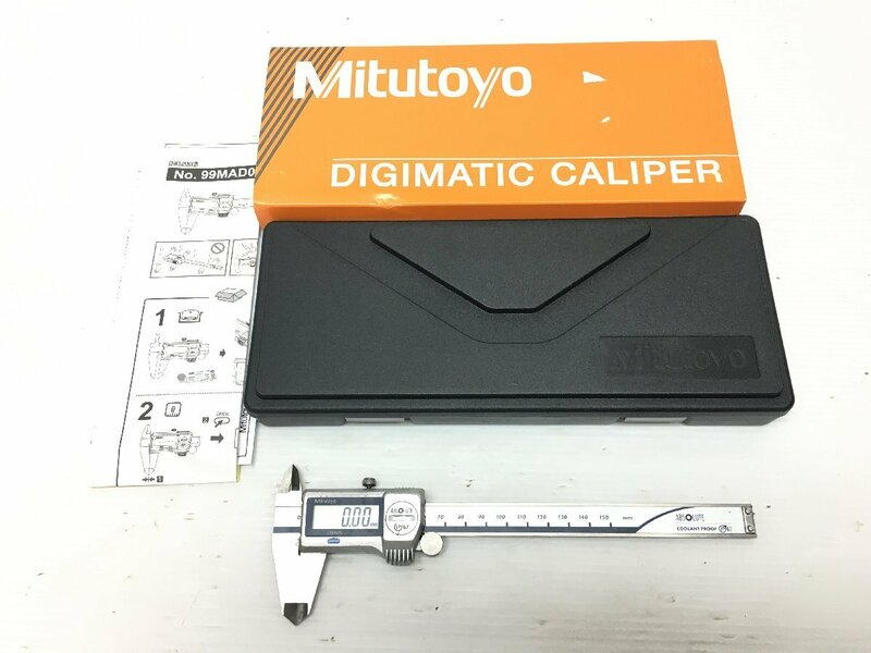 Mitsutoyo ミツトヨ デジタルノギス CD-P15S 測定範囲 0-150mm 計測器 測定器