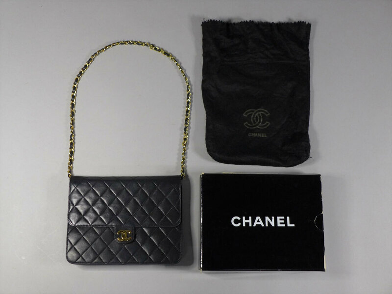 ビンテージ　シャネル　CHANEL マトラッセ チェーンショルダー 本物保証品