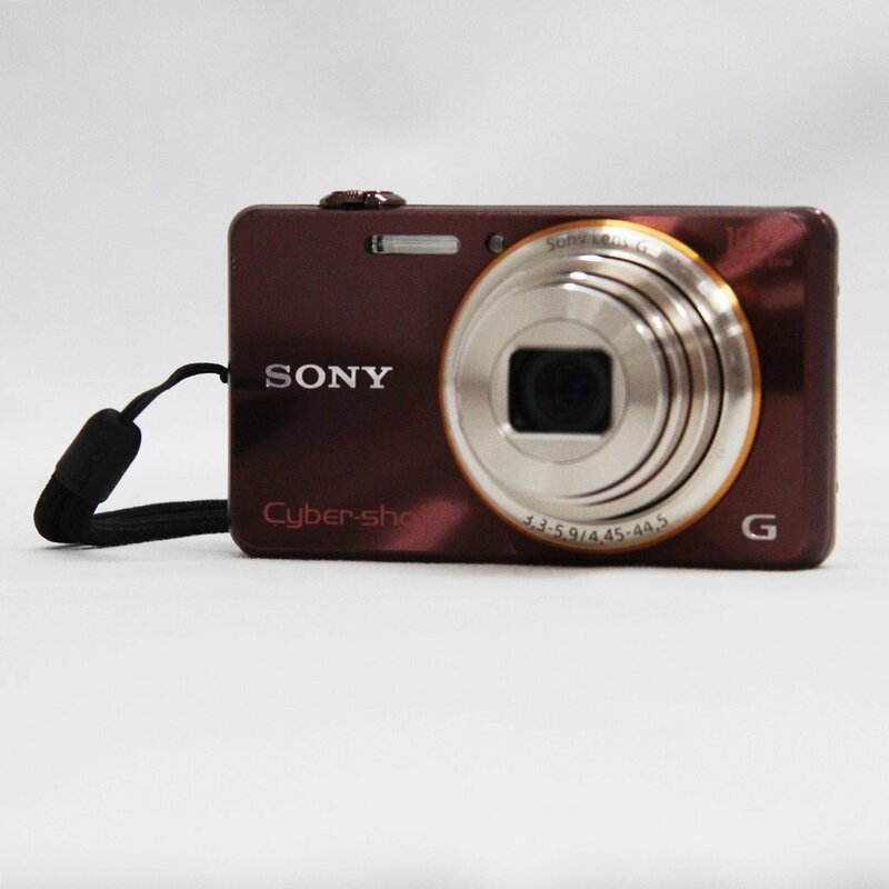 SONY ソニー Cyber-shot コンパクトデジタルカメラ ピンク系 DSC-WX100 中古品 m5-37683 m_e(j)