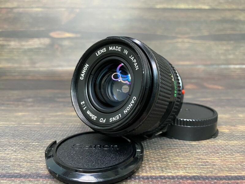 Canon キヤノン NEW FD 35mm F2 単焦点レンズ #8