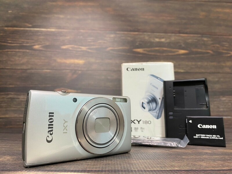 Canon キヤノン IXY 180 コンパクトデジタルカメラ 元箱付き #12