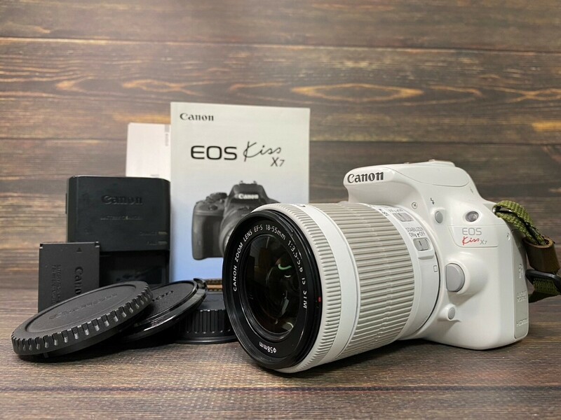 Canon キヤノン EOS Kiss X7 レンズキット デジタル一眼レフカメラ #52