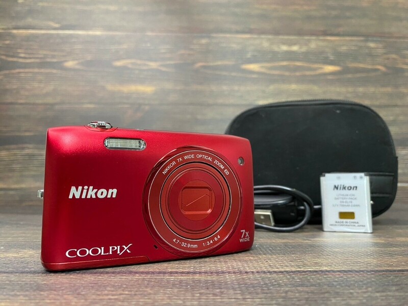 Nikon ニコン COOLPIX クールピクス S3400 コンパクトデジタルカメラ #56