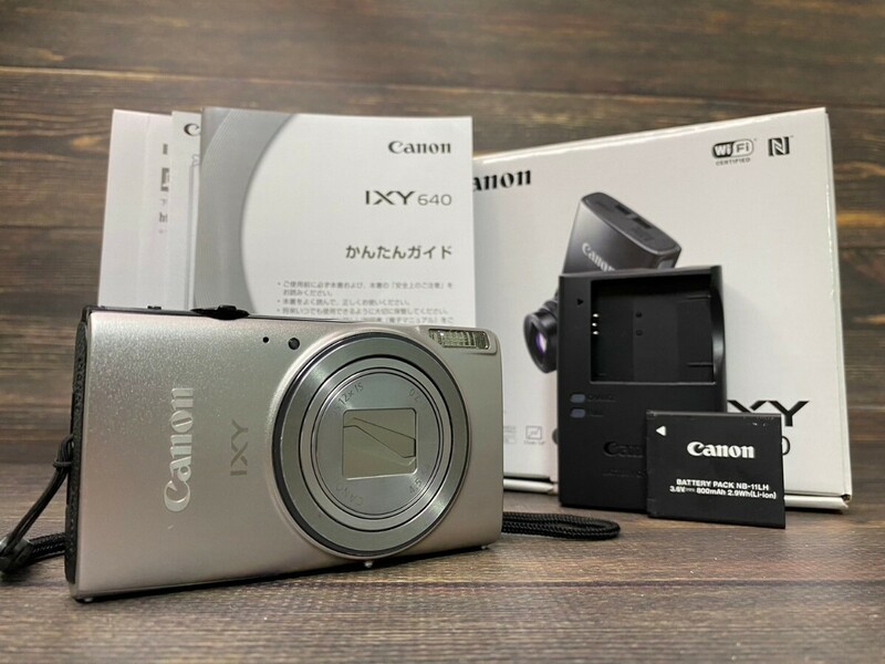 Canon キャノン IXY 640 コンパクトデジタルカメラ 元箱付き #36