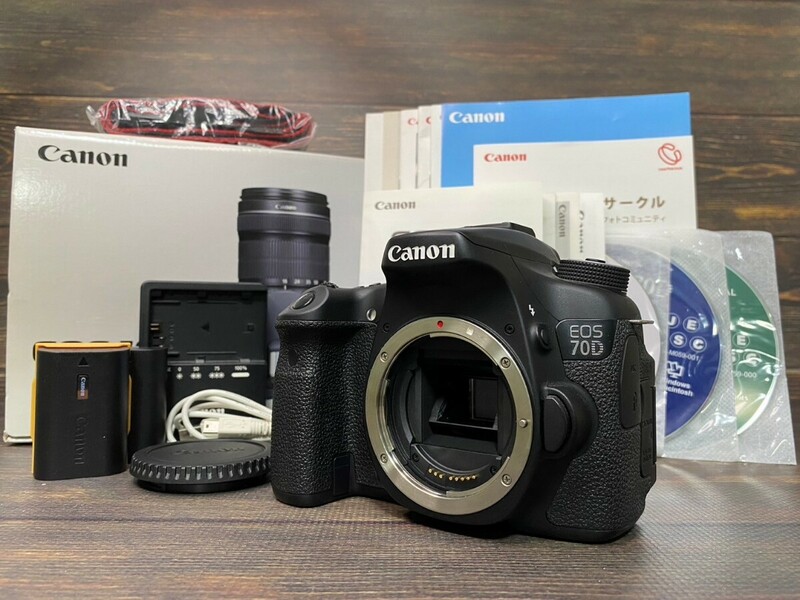 Canon キヤノン EOS 70D ボディ デジタル一眼レフカメラ 元箱付き #37