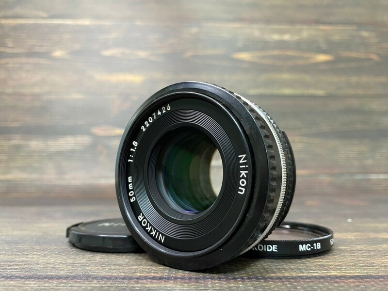 Nikon ニコン Ai-s NIKKOR 50mm F1.8 単焦点レンズ #63