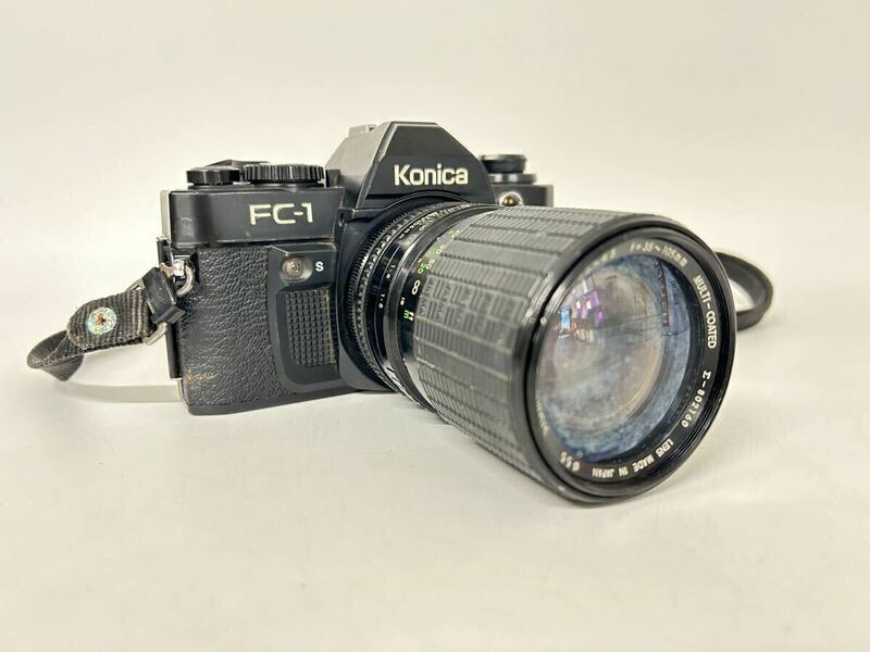 Konica FC-1 コニカ カメラ フィルムカメラ 一眼レフ レンズ SIGMA ZOOM-aⅡ 1:3.5〜4.5 f＝35〜105mm Σ-802160 