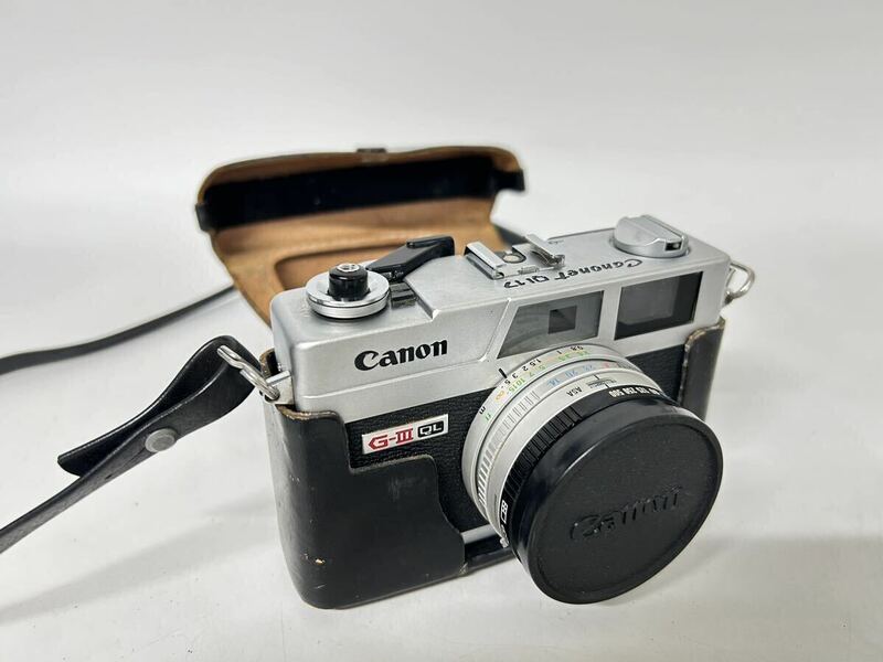 Canon キャノン Canonet QL17 G-Ⅲ QL フィルムカメラ LENS レンズ 40mm 1:1.7 ジャンク