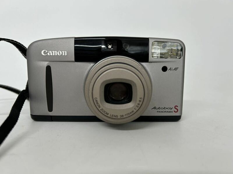 Canon キャノン Autoboy S PANORAMA オートボーイ カメラ コンパクトカメラ コンパクトフィルムカメラ ZOOM LENS 38-115mm 1:3.6-8.5 