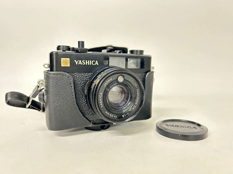 YASHICA ELECTRO 35 CC COLOR-YASHINON DX 1:1.8 f＝35mm ヤシカ フィルムカメラ シャッター可