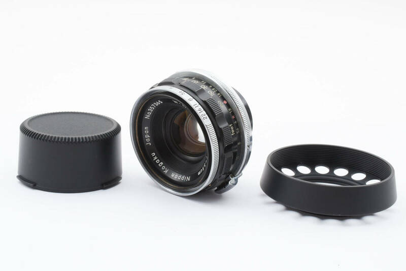 ★☆ Nikon ニコン Nippon Kogaku W-NIKKOR 3.5cm 35mm F1.8 ＃2 単焦点レンズ ★☆