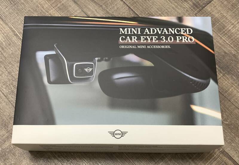 未使用 MINI 純正 ドライブレコーダー Advanced Car Eye 3.0 PRO フロントリアセット フロントカメラ リアカメラ