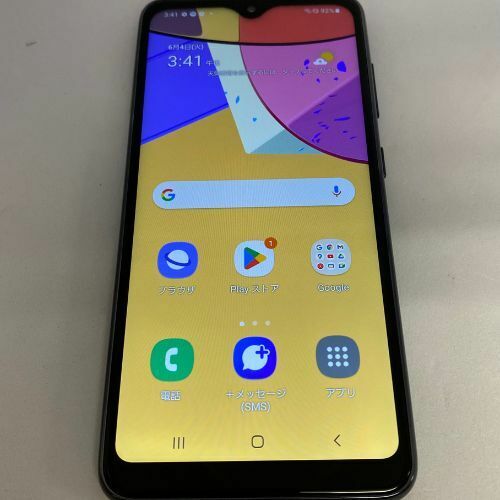 【ジャンク品】Galaxy A21 SCV49 au SIMロック解除済 ブラック