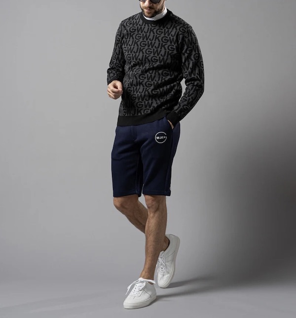 23SS 新品2.8万 wjk golf knit pullover　プルオーバー ニット ゴルフ　　　　　　 1piu1uguale3 AKM ジュンハシモト