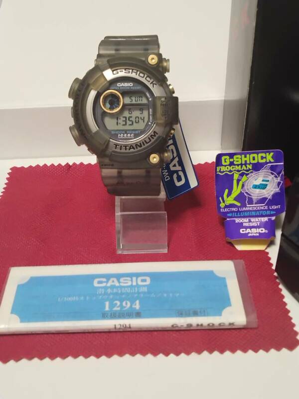 【未使用】 G-SHOCK 第5回 イルクジ フロッグマン DW-8200K-8 オーシャン FROGMAN ジーショック CASIO