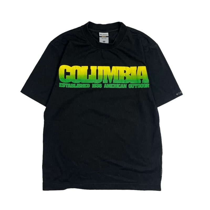 Columbia コロンビア　GRT 半袖Tシャツ　ビッグロゴプリントT ブラック　S