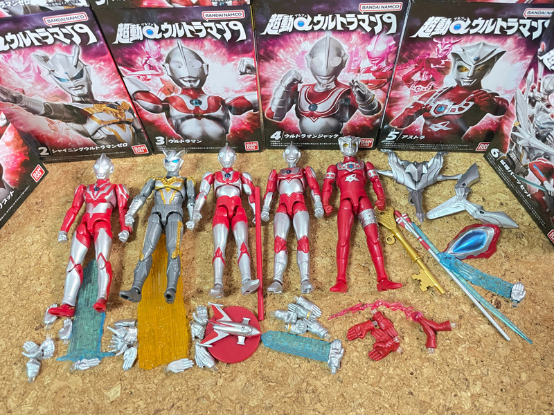 ★超動αウルトラマン９ 全６種セット★