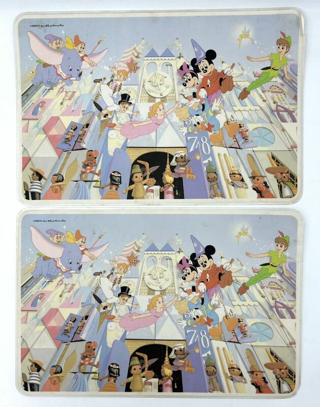 ◯当時もの　東京ディズニーランド　ランチョマット◯Tokyo Disneyland 